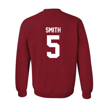 Arkansas - NCAA Football : Sutton Smith - Sports Shersey Crewneck Sweatshirt-1