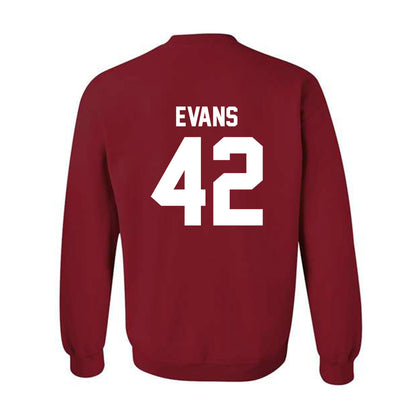 Arkansas - NCAA Football : Jeremy Evans - Sports Shersey Crewneck Sweatshirt-1