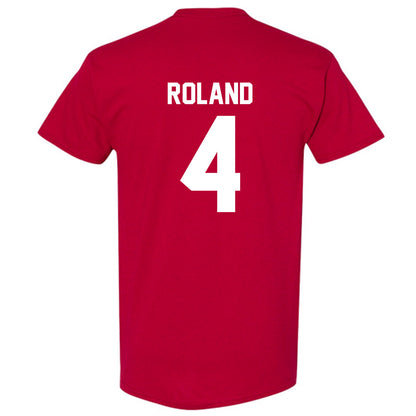 Arkansas - NCAA Football : Lakhi Roland - Sports Shersey T-Shirt-1
