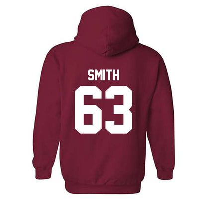 Arkansas - NCAA Football : Hugh Smith - Sports Shersey Hooded Sweatshirt-1