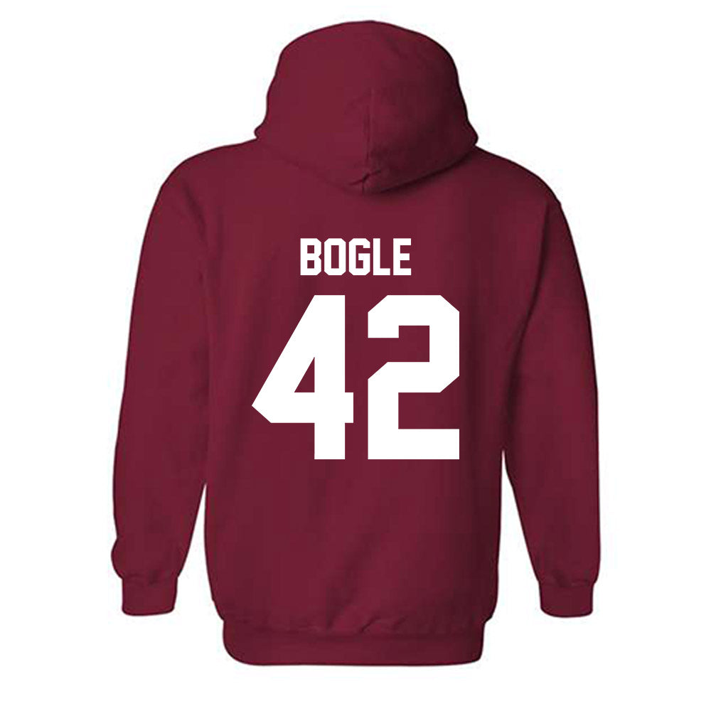 Arkansas - NCAA Football : Ben Bogle - Sports Shersey Hooded Sweatshirt-1