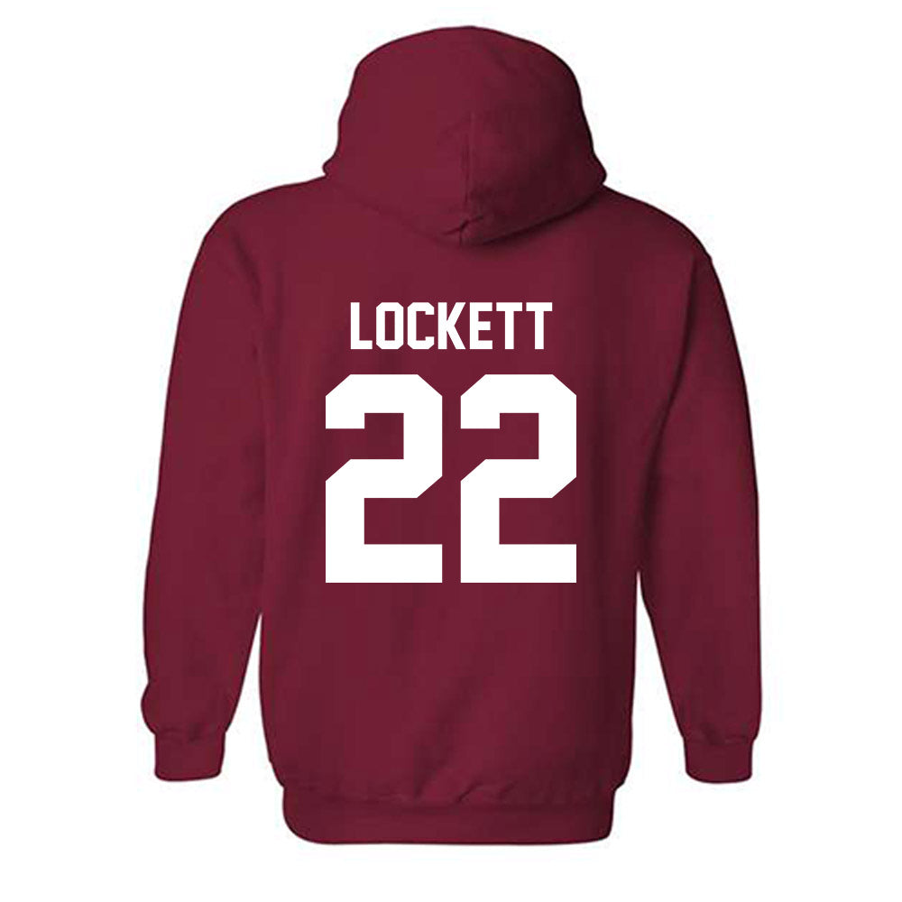 Arkansas - NCAA Football : Tay Lockett - Sports Shersey Hooded Sweatshirt-1