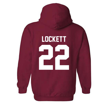 Arkansas - NCAA Football : Tay Lockett - Sports Shersey Hooded Sweatshirt-1