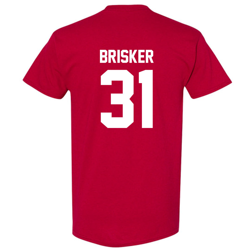 Arkansas - NCAA Football : Blake Brisker - Sports Shersey T-Shirt-1