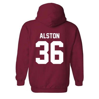Arkansas - NCAA Football : Brian Alston - Sports Shersey Hooded Sweatshirt-1
