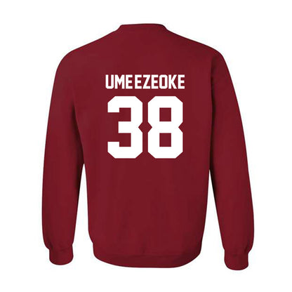 Arkansas - NCAA Football : Bradley Ume-Ezeoke - Sports Shersey Crewneck Sweatshirt-1
