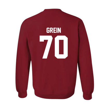 Arkansas - NCAA Football : Dan Grein - Sports Shersey Crewneck Sweatshirt-1