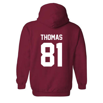 Arkansas - NCAA Football : Dai'Shaun Thomas - Sports Shersey Hooded Sweatshirt-1