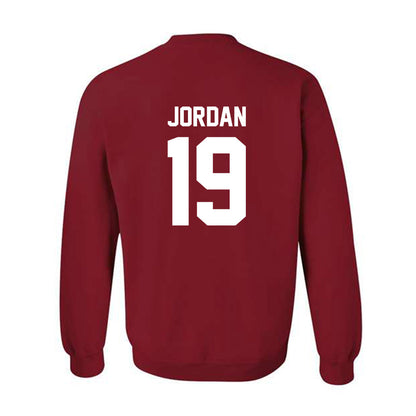 Arkansas - NCAA Football : Antonio Jordan - Sports Shersey Crewneck Sweatshirt-1