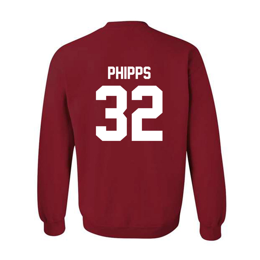 Arkansas - NCAA Football : Landon Phipps - Sports Shersey Crewneck Sweatshirt-1