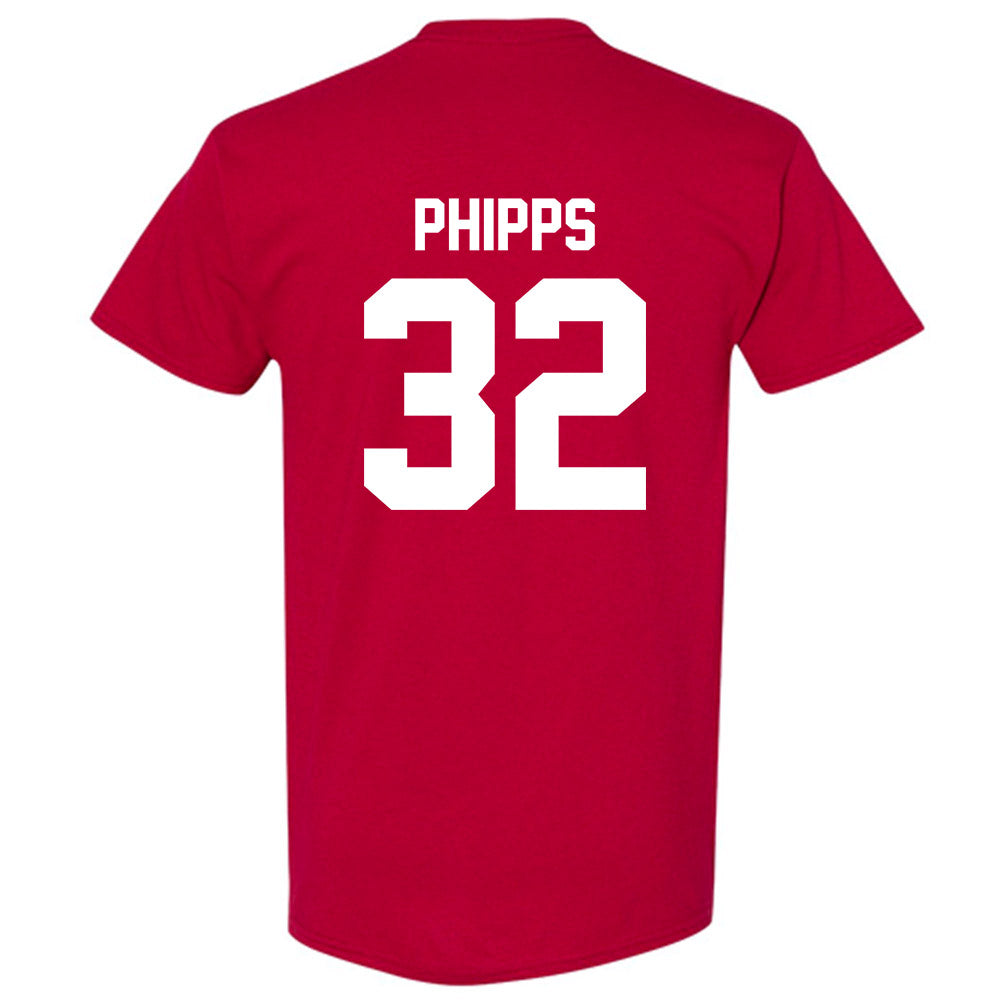 Arkansas - NCAA Football : Landon Phipps - Sports Shersey T-Shirt-1