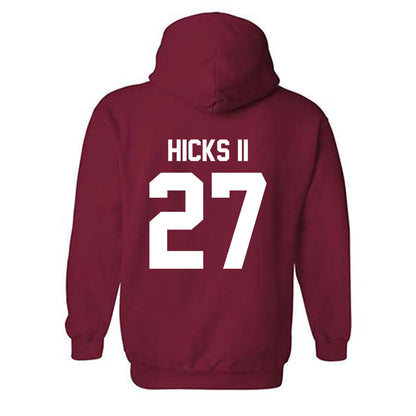Arkansas - NCAA Football : LaMarcus Hicks II - Sports Shersey Hooded Sweatshirt-1