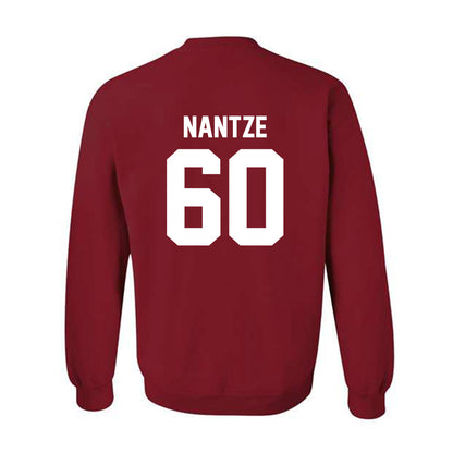 Arkansas - NCAA Football : Jonas Nantze - Crewneck Sweatshirt