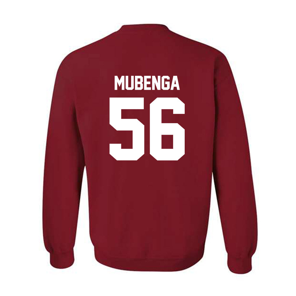 Arkansas - NCAA Football : Ben Mubenga - Sports Shersey Crewneck Sweatshirt-1