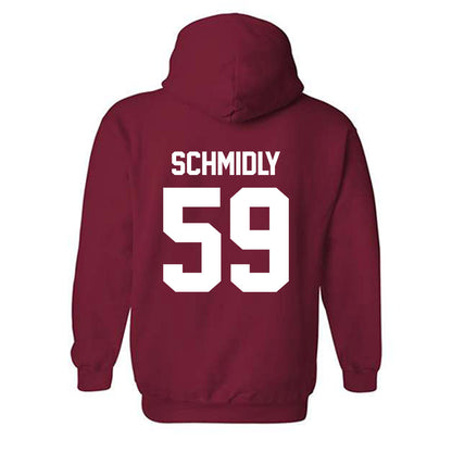 Arkansas - NCAA Football : Max Schmidly - Sports Shersey Hooded Sweatshirt-1