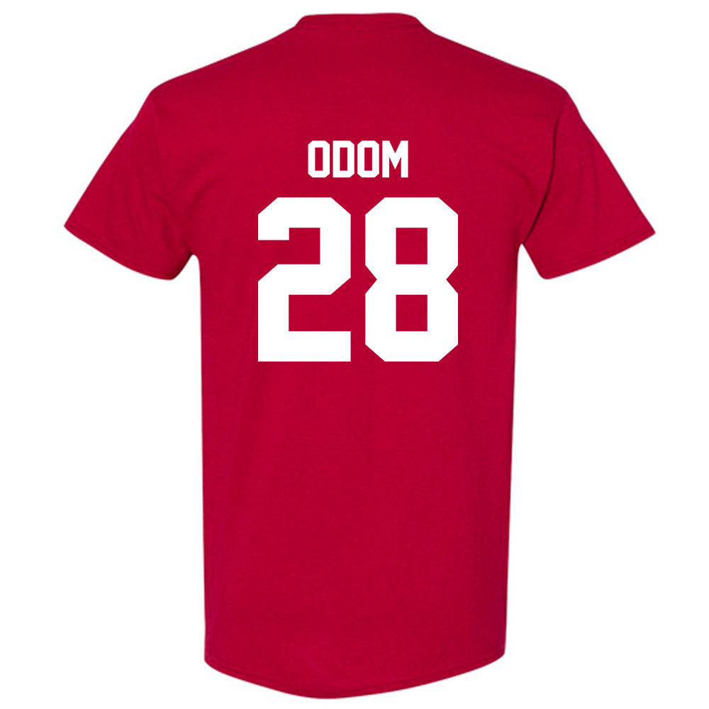 Arkansas - NCAA Football : Trajen Odom - Sports Shersey T-Shirt-1