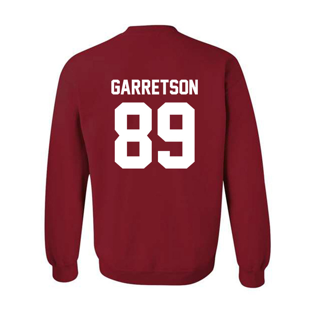 Arkansas - NCAA Football : Gavin Garretson - Sports Shersey Crewneck Sweatshirt-1