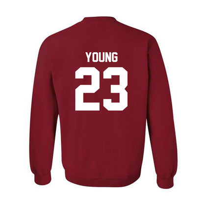 Arkansas - NCAA Football : Kevin Young - Sports Shersey Crewneck Sweatshirt-1