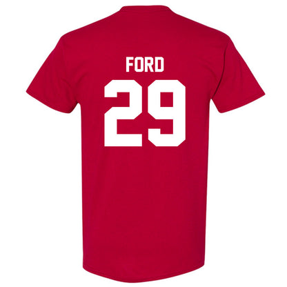 Arkansas - NCAA Football : Brandon Ford - Sports Shersey T-Shirt-1