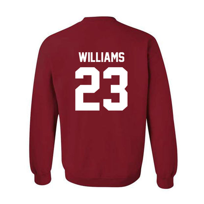 Arkansas - NCAA Football : Ian Williams - Sports Shersey Crewneck Sweatshirt-1
