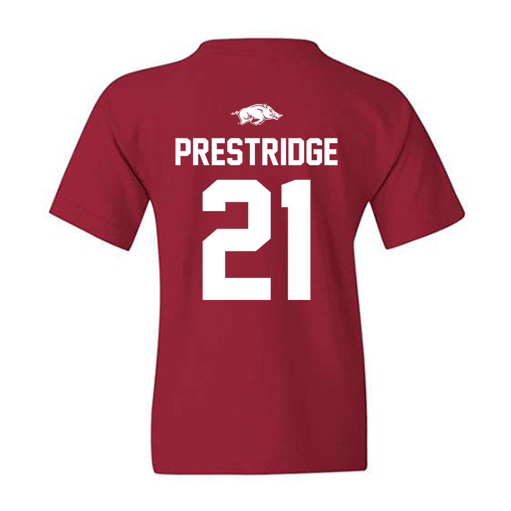 Arkansas - NCAA Women's Basketball : Kyiah Prestridge - Classic Shersey Youth T-Shirt-1