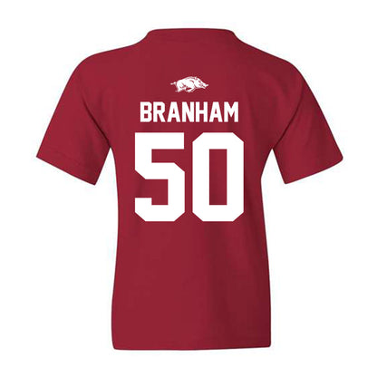 Arkansas - NCAA Football : Kobe Branham - Classic Shersey Youth T-Shirt