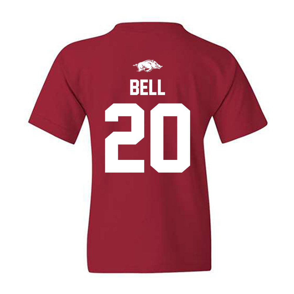 Arkansas - NCAA Softball : Tianna Bell - Classic Shersey Youth T-Shirt-1
