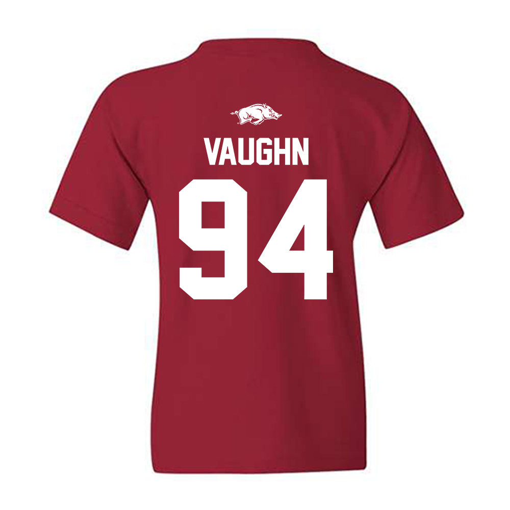 Arkansas - NCAA Football : Reginald Vaughn - Classic Shersey Youth T-Shirt-1