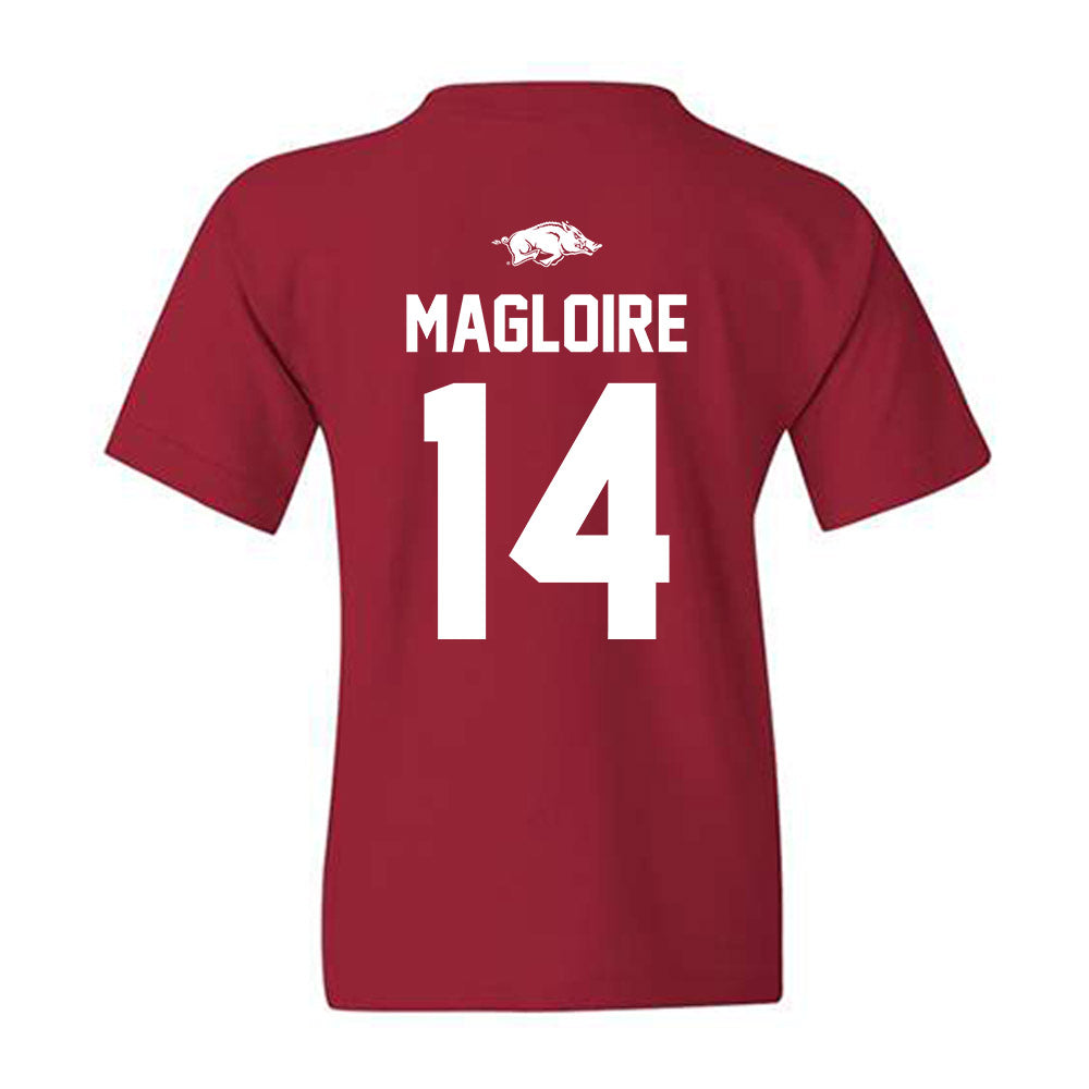 Arkansas - NCAA Football : Kyeaure Magloire - Classic Shersey Youth T-Shirt-1