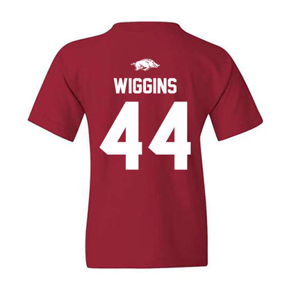 Arkansas - NCAA Baseball : Carson Wiggins - Classic Shersey Youth T-Shirt