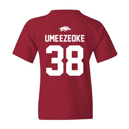 Arkansas - NCAA Football : Bradley Ume-Ezeoke - Classic Shersey Youth T-Shirt-1