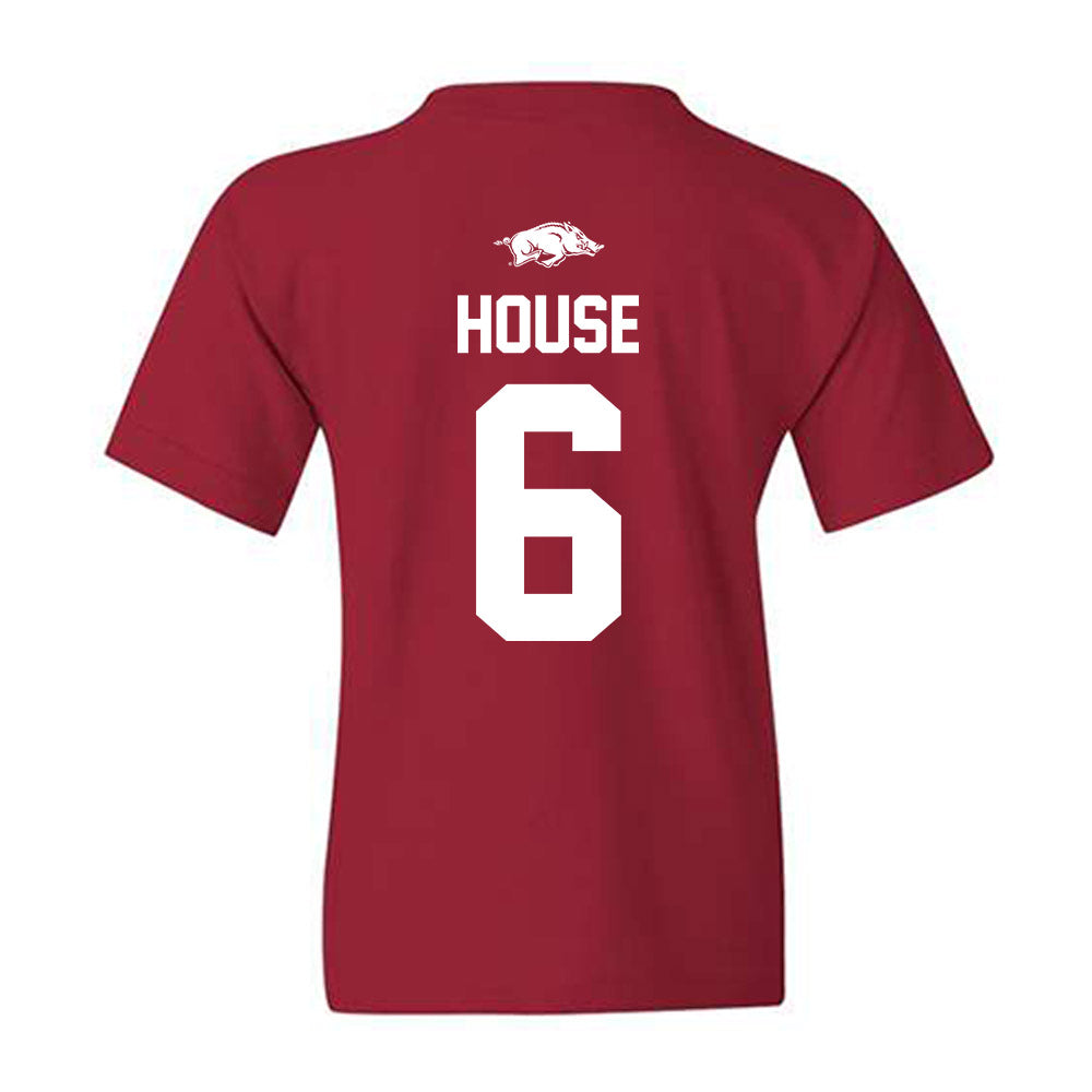 Arkansas - NCAA Football : Khmori House - Classic Shersey Youth T-Shirt-1