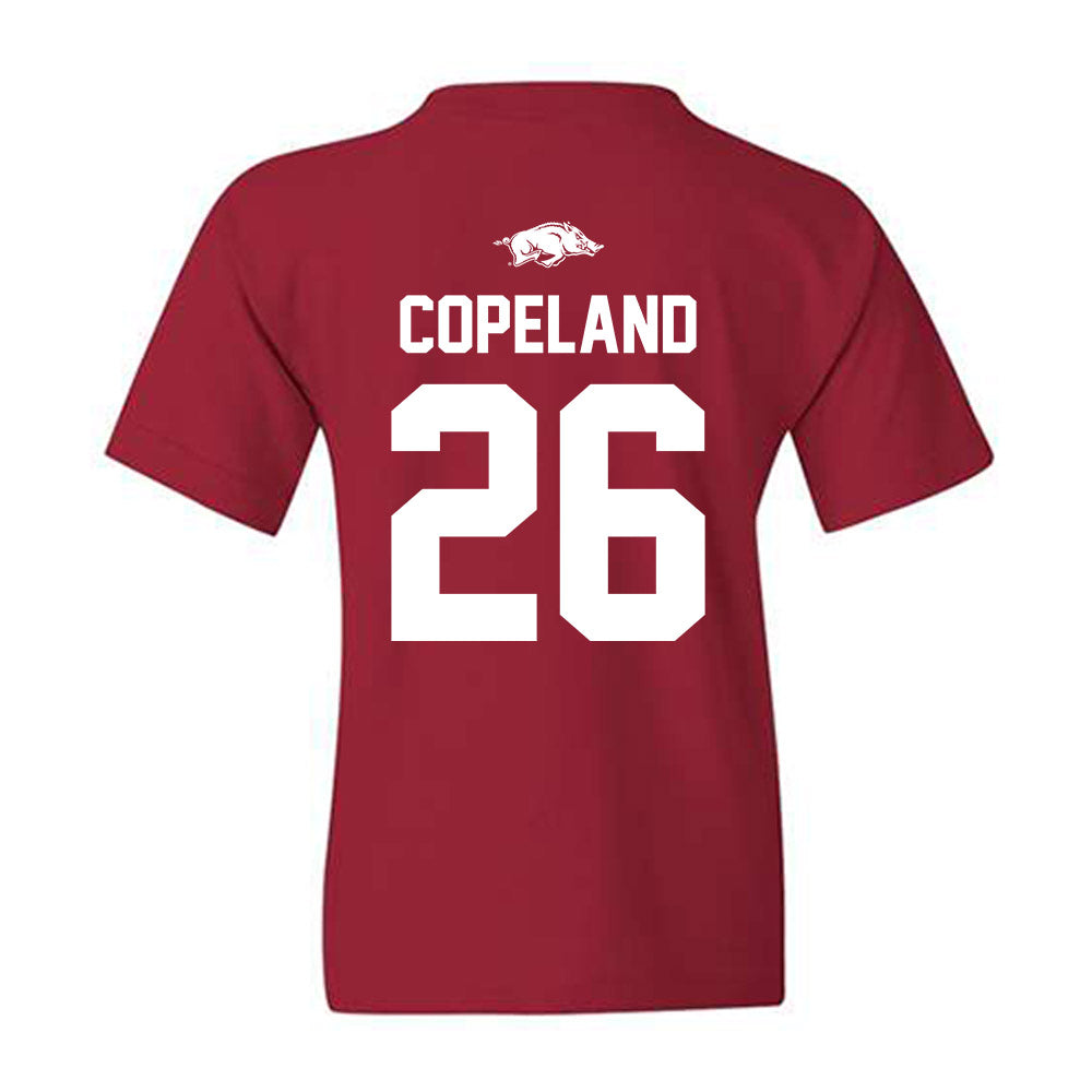 Arkansas - NCAA Football : Jalon Copeland - Classic Shersey Youth T-Shirt-1
