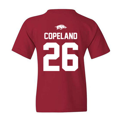 Arkansas - NCAA Football : Jalon Copeland - Classic Shersey Youth T-Shirt-1