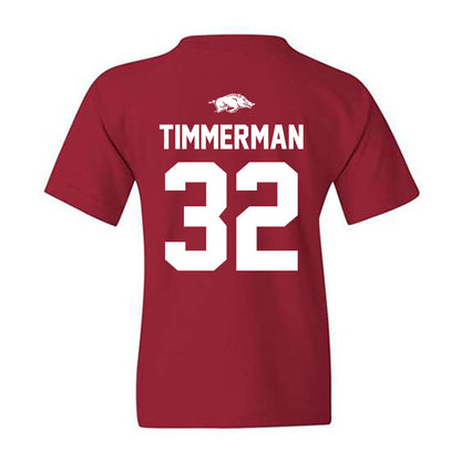 Arkansas - NCAA Softball : Saylor Timmerman - Classic Shersey Youth T-Shirt-1