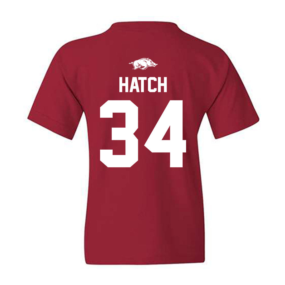 Arkansas - NCAA Football : Jathan Hatch - Classic Shersey Youth T-Shirt-1