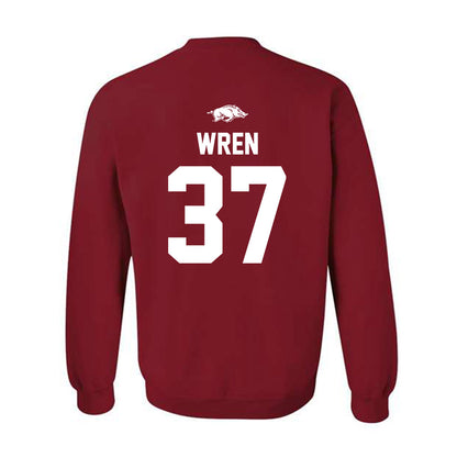 Arkansas - NCAA Baseball : Grant Wren - Classic Shersey Crewneck Sweatshirt-1