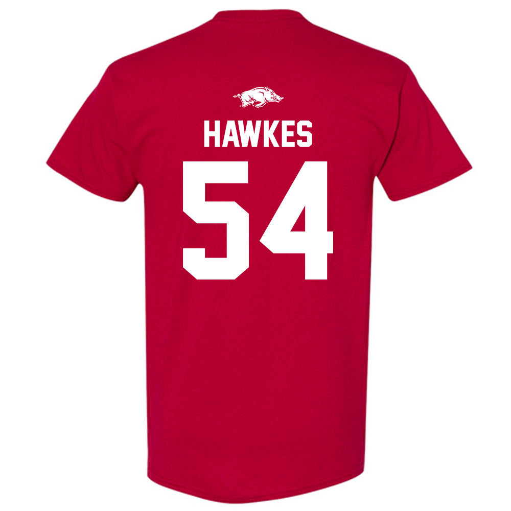 Arkansas - NCAA Football : Adam Hawkes - Classic Shersey T-Shirt-1