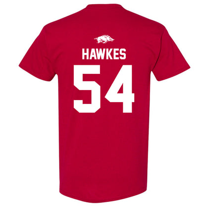 Arkansas - NCAA Football : Adam Hawkes - Classic Shersey T-Shirt-1