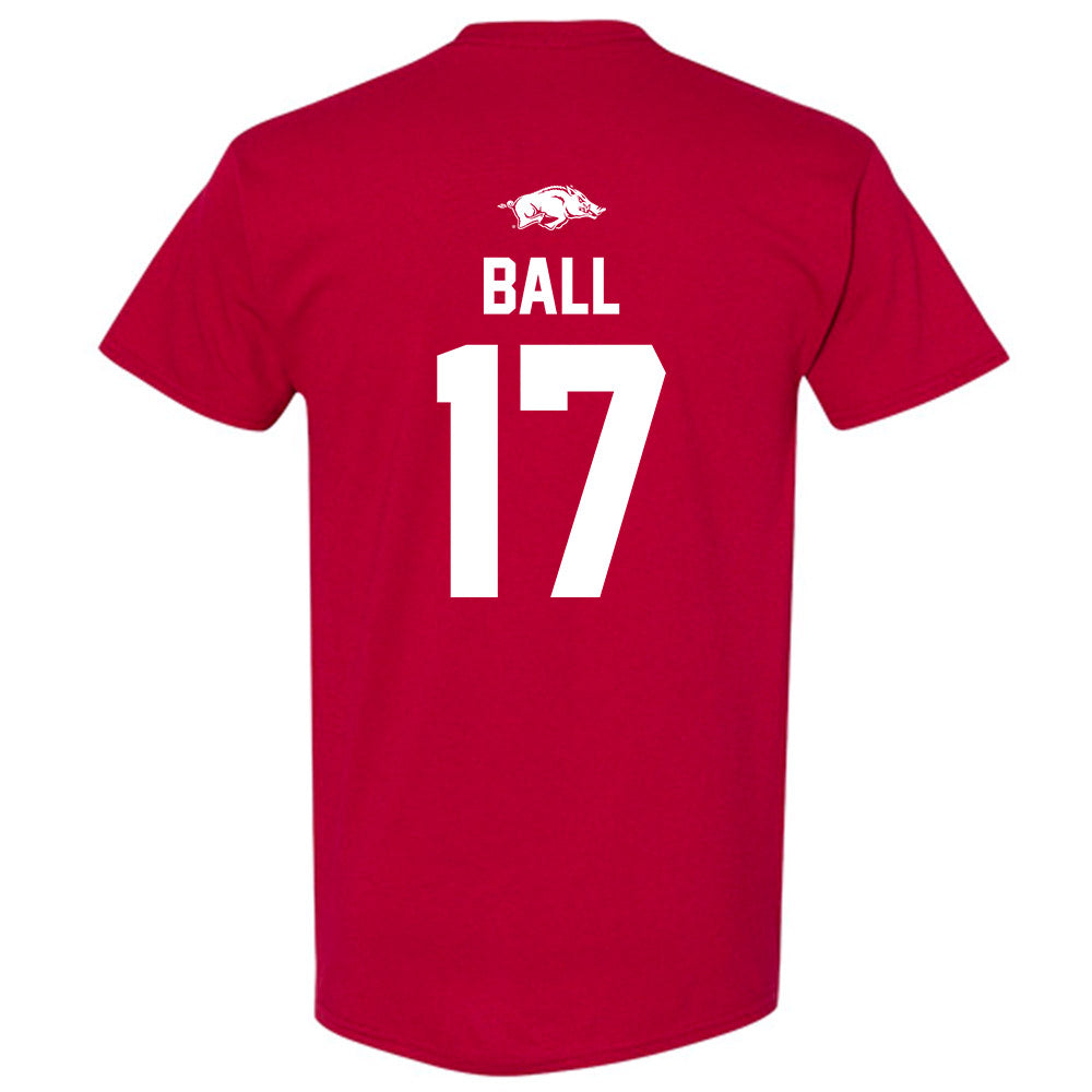 Arkansas - NCAA Women's Soccer : Kennedy Ball - Classic Shersey T-Shirt-1