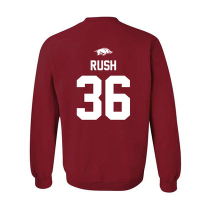 Arkansas - NCAA Football : Gavin Rush - Classic Shersey Crewneck Sweatshirt-1