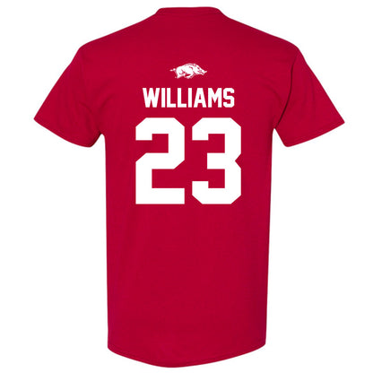 Arkansas - NCAA Football : Ian Williams - Classic Shersey T-Shirt-1