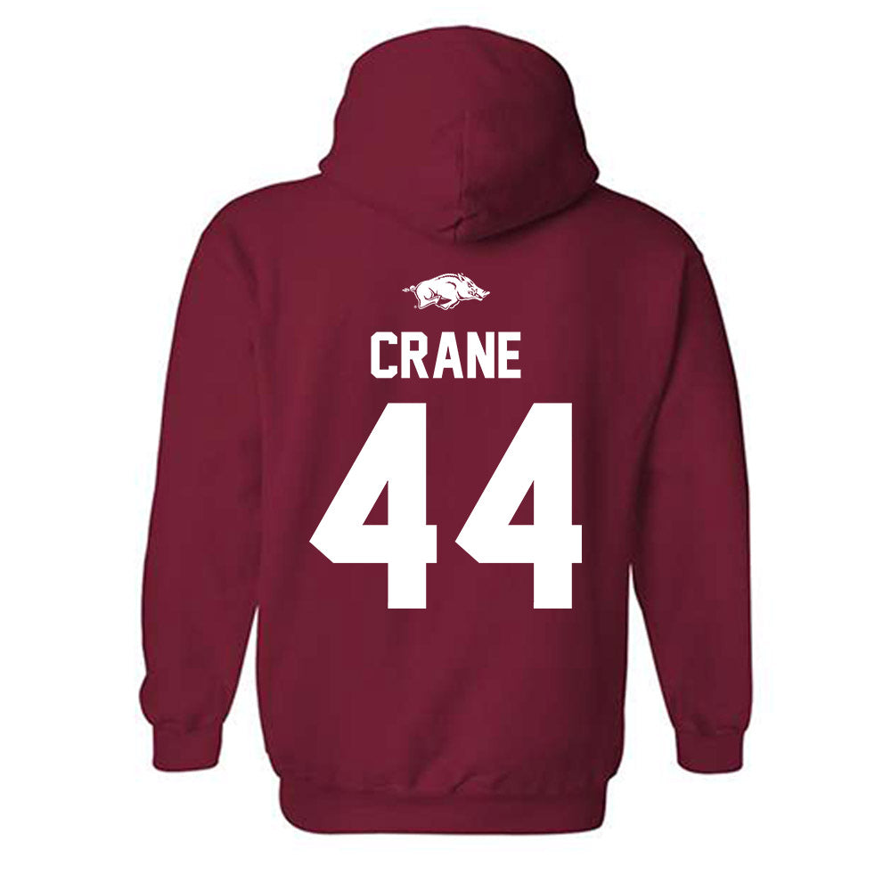 Arkansas - NCAA Baseball : Brody Crane - Classic Shersey Hooded Sweatshirt-1