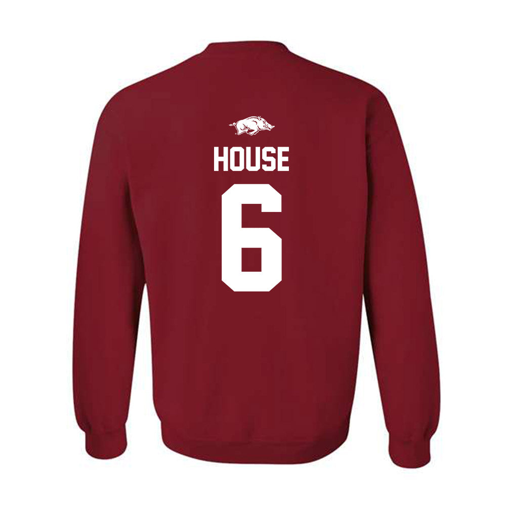 Arkansas - NCAA Football : Khmori House - Classic Shersey Crewneck Sweatshirt-1