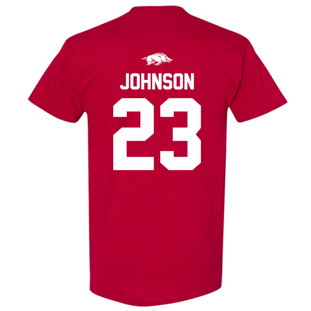 Arkansas - NCAA Softball : Reagan Johnson - T-Shirt