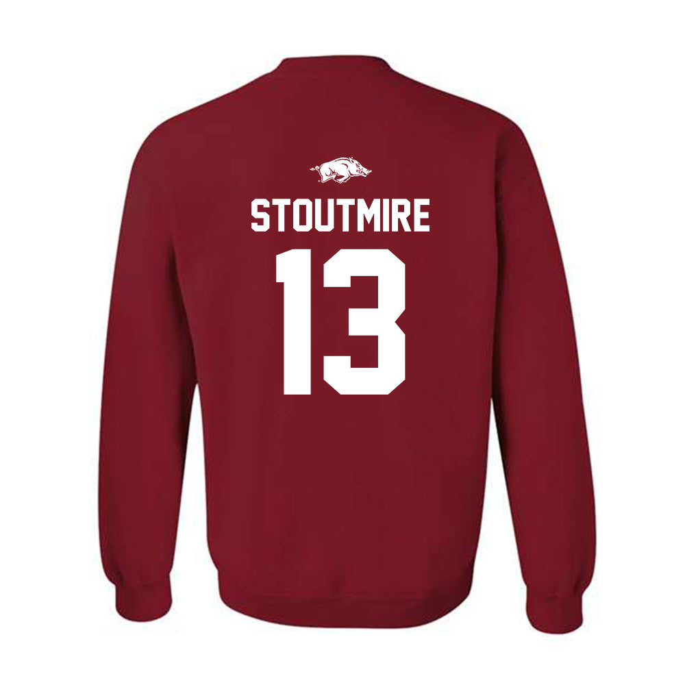 Arkansas - NCAA Football : Carter Stoutmire - Classic Shersey Crewneck Sweatshirt-1