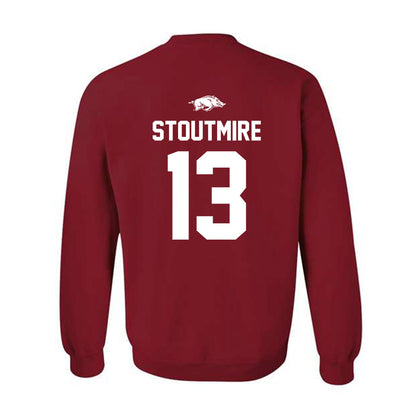 Arkansas - NCAA Football : Carter Stoutmire - Classic Shersey Crewneck Sweatshirt-1