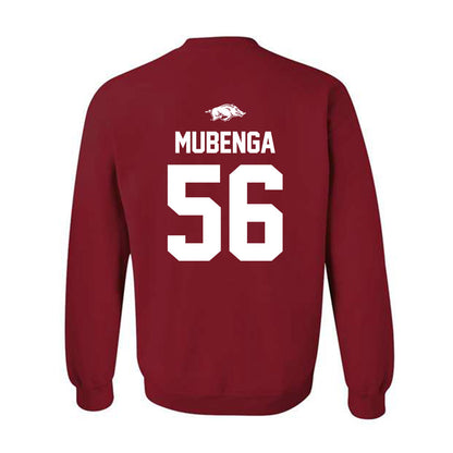 Arkansas - NCAA Football : Ben Mubenga - Classic Shersey Crewneck Sweatshirt-1