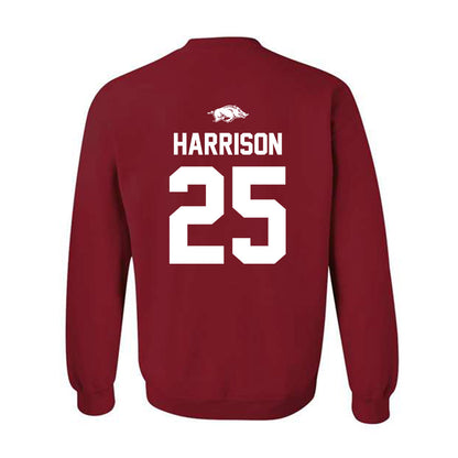 Arkansas - NCAA Softball : Cameryn Harrison - Classic Shersey Crewneck Sweatshirt-1