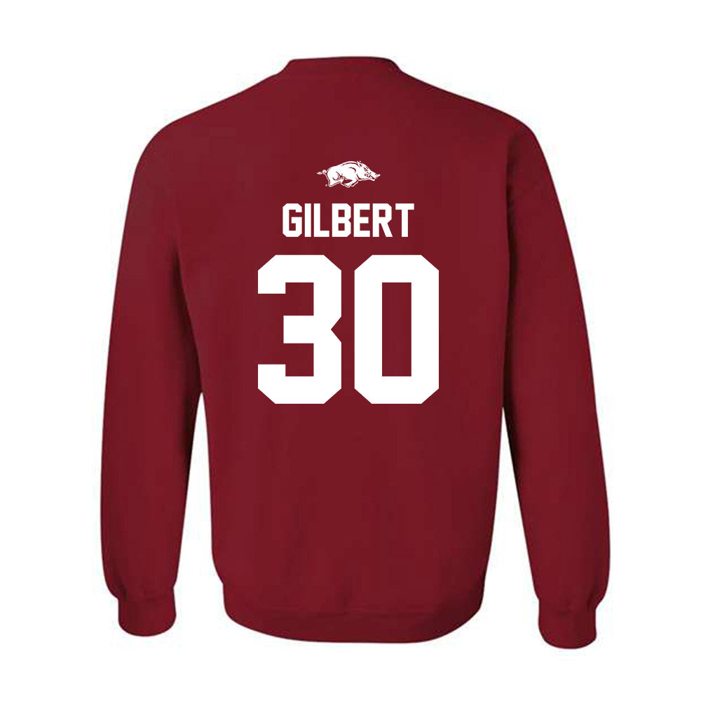 Arkansas - NCAA Football : Max Gilbert - Classic Shersey Crewneck Sweatshirt-1